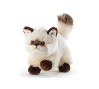 Peluche Chat Siamois 21 Cm
