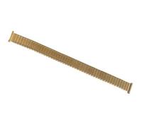 THBGTCNQ Bracelet de montre à ressort élastique en acier inoxydable, 10mm 12mm 14mm 16mm 18mm 20mm, Bracelet en métal élastique for hommes et femmes, chaîne de montre élastique(Gold,10mm)