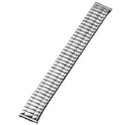 THBGTCNQ Bracelet de montre élastique extensible de 18 mm en acier inoxydable for homme et femme(Silver,14mm)