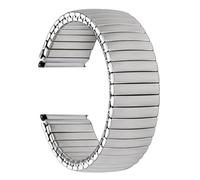THBGTCNQ Bracelet de montre élastique rétractable en acier inoxydable, unisexe, 18 mm, 20 mm, 22 mm(Silver,14mm)