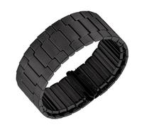 THBGTCNQ Bracelet de montre en acier inoxydable, extensible et élastique, universel, de remplacement(Black,S)