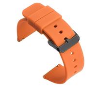 THBGTCNQ Bracelet de montre en caoutchouc et silicone à dégagement rapide, remplacement universel(O,21mm)