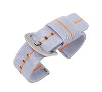 THBGTCNQ Bracelet en toile de nylon, boucle en acier inoxydable, conception à dégagement rapide, unisexe(A,20mm)