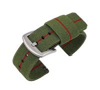 THBGTCNQ Bracelet en toile de nylon, boucle en acier inoxydable, conception à dégagement rapide, unisexe(D,20mm)