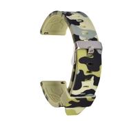 THBGTCNQ Silicone Rubber Watch Strap Men's Sports Universal Bracelet 18mm 20mm 22mm Replacement Watchband Accessories(Light Green,18mm)