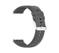 THBGTCNQ Silicone Watch Band Quick-release Replacement Watch Strap Universal Wristband(Dark gray,18mm)