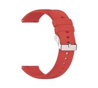 THBGTCNQ Silicone Watch Band Quick-release Replacement Watch Strap Universal Wristband(Red,20mm)