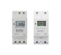 THC15A 30A montage sur Rail Din hebdomadaire 7 jours Programmable interrupteur de temps numérique relais minuterie contrôle AC 12V 24V 48V 110V 220V 230V(15A,1NO 220V AC DC)