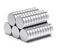 THCMagorilla Strong Neodymium Magnets, Rare Earth for Crafts, Heavy Duty Round Small Magnets, 0.47 x 0.12 Inch, 50 PCS