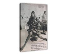 THCTCA Poster sur toile Sonny And Cher Vogue Shooting - Décoration de chambre à coucher - Paysage sportif - Décoration de bureau - Cadeau - 30 x 45 cm
