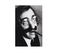 THCTCA Woody Allen Als Groucho Marx (fotoshoot Uit 1972) Impression sur toile pour décoration murale salon chambre sans cadre 30 x 45 cm