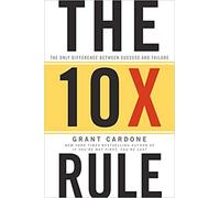 THE 10 X RULE BY GRANT CARDONE HARDCOVER ENGLISH EDITION 2023