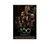 The 100 Season 3 Poster sur toile pour chambre à coucher, paysage sportif, décoration de bureau, chambre, cadeau, décoration murale pour salon, chambre à coucher, style 8, 30,5 x 45,7 cm