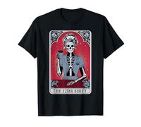 The 12 Hours Shift Carte de Tarot Squelette d'infirmière Amusante Halloween T-Shirt