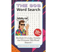 The 1980s Word Search Puzzle Book: Word Searches with Easy to Read Print all about the 1980s - Featuring 80s Movies, 80s Bands, 80s Toys and more! | ... ... Gift for Vacations, Holidays, Free Time