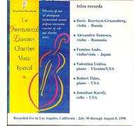 The 1998 International Laureates Chamber Music Festival