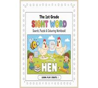 The 1st Grade Sight Word: Search, Puzzle & Colouring Workbook!