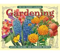 The 2025 Old Farmer's Almanac Gardening Wall Calendar