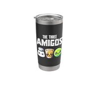 The 3 Three Amigos Funny Cinco De Mayo Tequila Shot Lime Gobelet isotherme en acier inoxydable double paroi