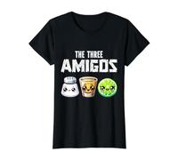 The 3 Three Amigos Funny Cinco De Mayo Tequila Shot Lime T-Shirt Graphique avec Valeur