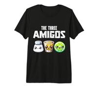 The 3 Three Amigos Funny Cinco De Mayo Tequila Shot Lime T-Shirt Haut de Gamme