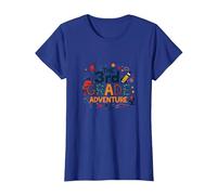 The 3rd Grade Adventure: Space & Science Fun, 3e année T-Shirt, Femme, Bleu Royal, L