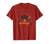 The 3rd Grade Adventure: Space & Science Fun, 3e année T-Shirt, Homme, Canneberge, XXL