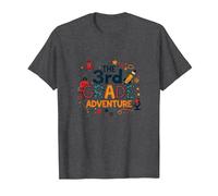 The 3rd Grade Adventure: Space & Science Fun, 3e année T-Shirt, Homme, Chiné Foncé, S