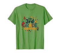 The 3rd Grade Adventure: Space & Science Fun, 3e année T-Shirt, Homme, Herbe, S