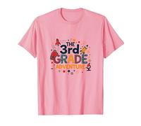 The 3rd Grade Adventure: Space & Science Fun, 3e année T-Shirt, Homme, Rose, XL