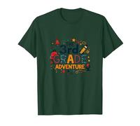 The 3rd Grade Adventure: Space & Science Fun, 3e année T-Shirt, Homme, Vert Forêt, S