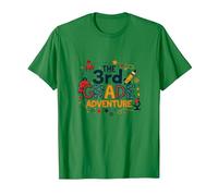 The 3rd Grade Adventure: Space & Science Fun, 3e année T-Shirt, Homme, Vert Kelly, XXL