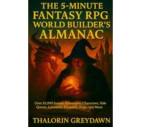 The 5-Minute Fantasy RPG World Builder's Almanac: Over 10,000 Instant Adventures, Characters, Side Quests, Locations, Treasures, Traps, And More