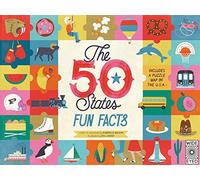 The 50 States Fun Facts: Includes a Puzzle Map of the U.S.A.!