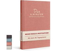 The 6-Minute Diary (Le Journal De 6 Minutes En Anglais)6 Minutes A Day For More Mindfulness,Happiness And ProductivityA Simple And Effective Gratitude Journal.[M403]