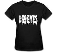 The 69 Eyes T-Shirt Black Graphic Mens Tee Shirt Manches Courtes(X-Large)