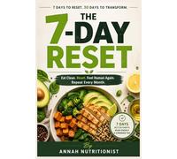 The 7-Day Reset: Eat Clean. Reset. Feel Human Again. Repeat Every Month.