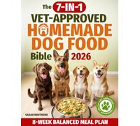 The 7-in-1 Vet-Approved Homemade Dog Food Bible: Easy, Allergy-Friendly Recipes to Boost Immunity, Support Weight, Relieve Arthritis, Protect Kidneys and Help Dogs of All Ages Thrive