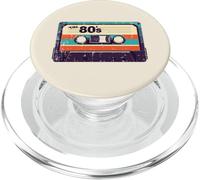The 80s Cassette Tape Retro années 70 90 Musique Hommes Femmes Enfants PopSockets PopGrip pour MagSafe