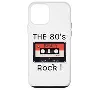 The 80's Rock ! Shirt Cassette Tape Noir Coque pour iPhone 12 Mini
