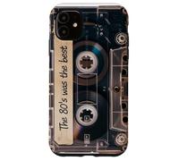 The 80s Was The Best Mix Tape Cassette rétro Nostalgie Coque pour iPhone 11