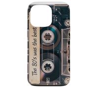 The 80s Was The Best Mix Tape Cassette rétro Nostalgie Coque pour iPhone 13 Pro
