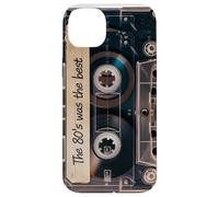 The 80s Was The Best Mix Tape Cassette rétro Nostalgie Coque pour iPhone 14 Plus