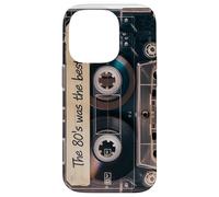 The 80s Was The Best Mix Tape Cassette rétro Nostalgie Coque pour iPhone 14 Pro