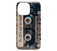 The 80s Was The Best Mix Tape Cassette rétro Nostalgie Coque pour iPhone 14 Pro Max