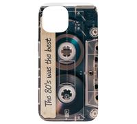The 80s Was The Best Mix Tape Cassette rétro Nostalgie Coque pour iPhone 15