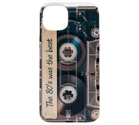 The 80s Was The Best Mix Tape Cassette rétro Nostalgie Coque pour iPhone 15 Plus