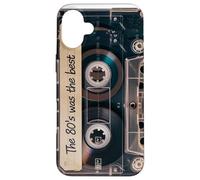 The 80s Was The Best Mix Tape Cassette rétro Nostalgie Coque pour iPhone 16 Plus