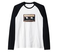 The 80s Was The Best Mix Tape Cassette rétro Nostalgie Manche Raglan