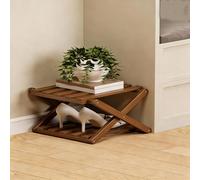 The 9-Tier No-Assembly Bamboo Rack - Foldable Accordion Corner Shoe Shelf, Space-Saving Multifunction Storage Rack for Corridors, Bedrooms and Small Spaces, Sturdy & Stable, Stylish (Style B,2)